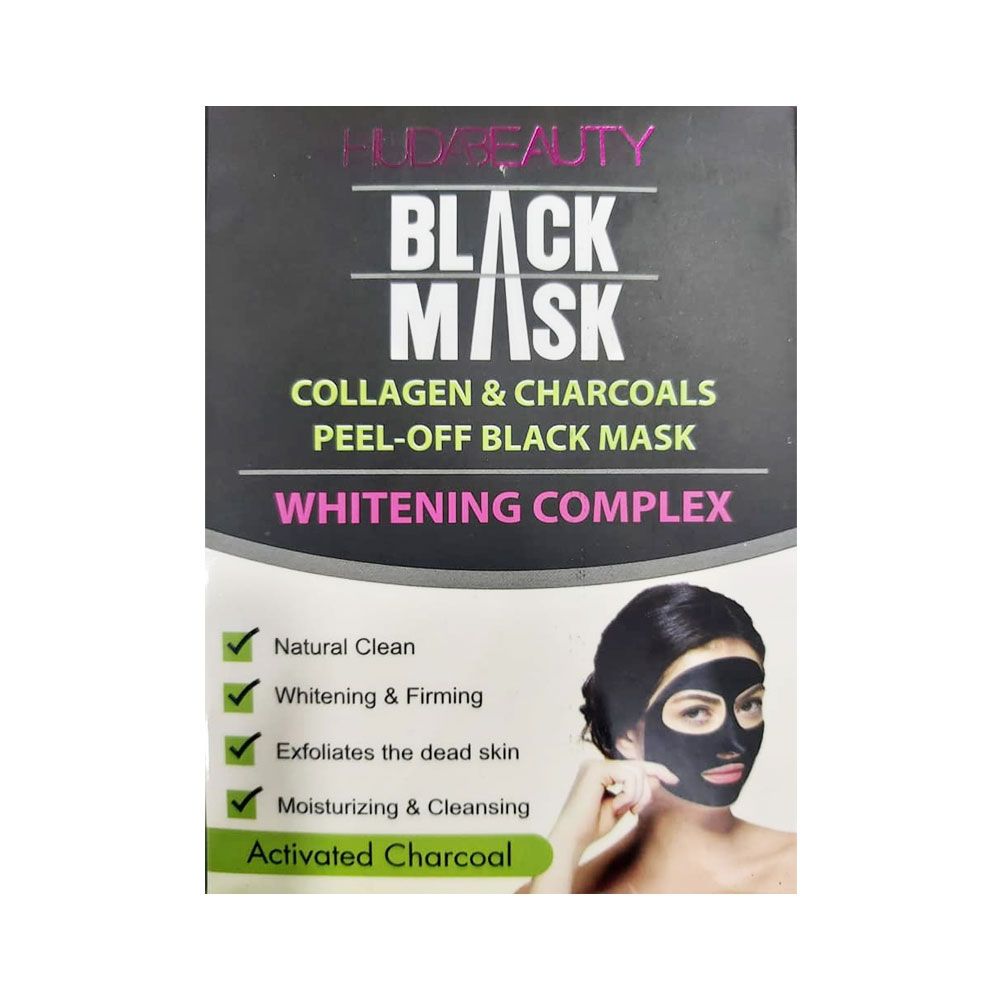 Huda Beauty Charcoal Peel-Off Black Mask (10 Pcs)