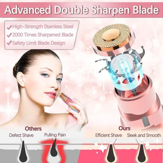 2in1 Electric Eyebrow Trimmer