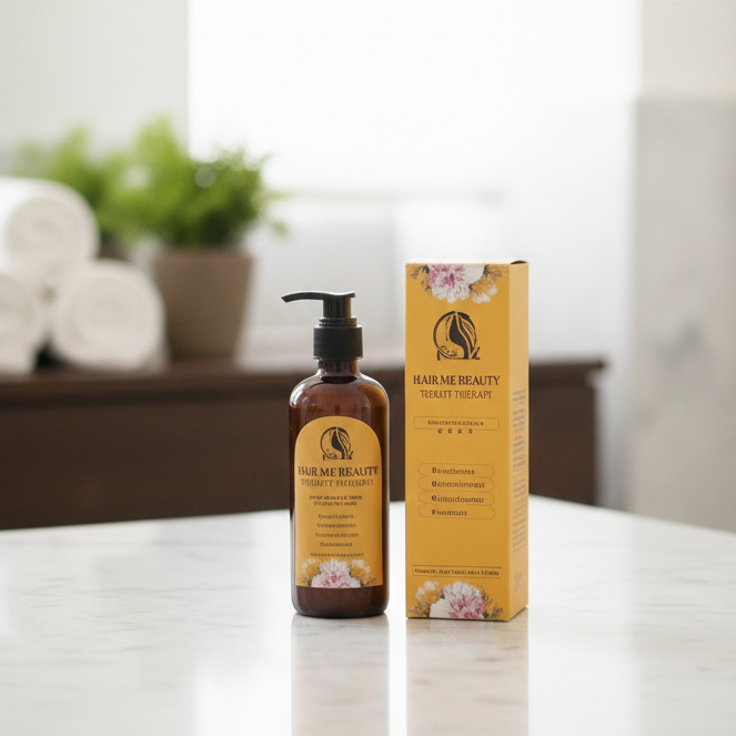 Floral Hair Dye Shampoo For Hair Coloring And Cleansing(600ML)