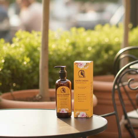 Floral Hair Dye Shampoo For Hair Coloring And Cleansing(600ML)