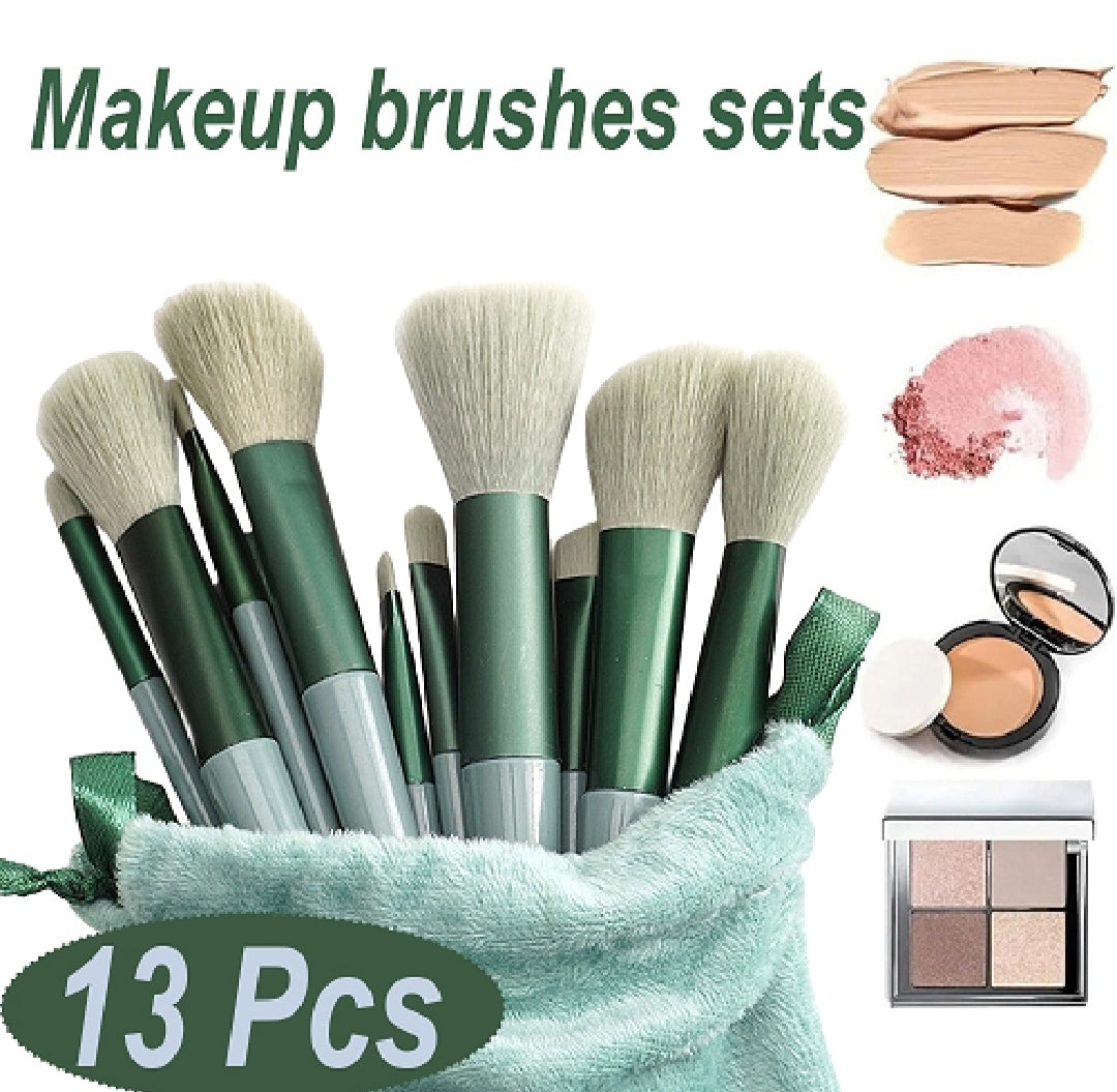 13 PCS Makeup Brush Set Soft